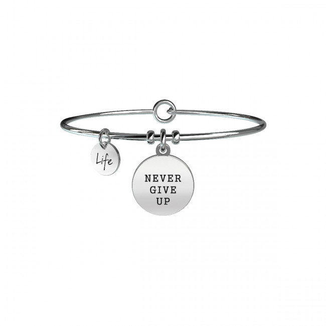 BRACCIALE KIDULT PHILOSOPHY NEVER GIVE UP/TENACIA 731156