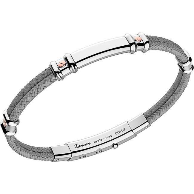 BRACCIALE ARGENTO ZANCAN EXB577R-GR
