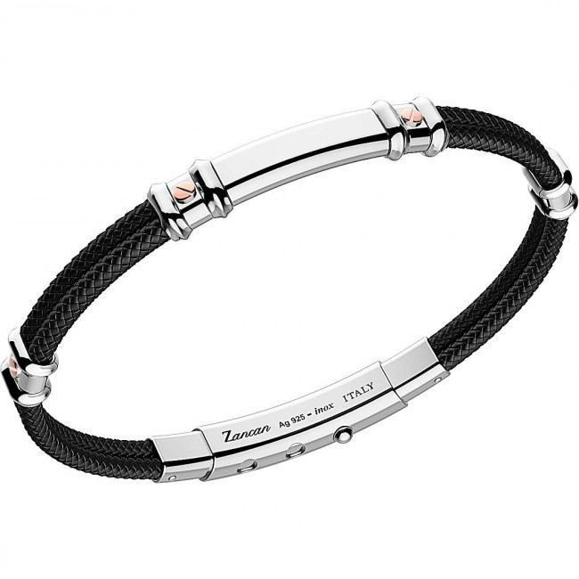 BRACCIALE ARGENTO ZANCAN EXB577R-NE