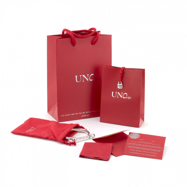 ANELLO UNODE50 B12 CHIODO ANI0456MTL0000L