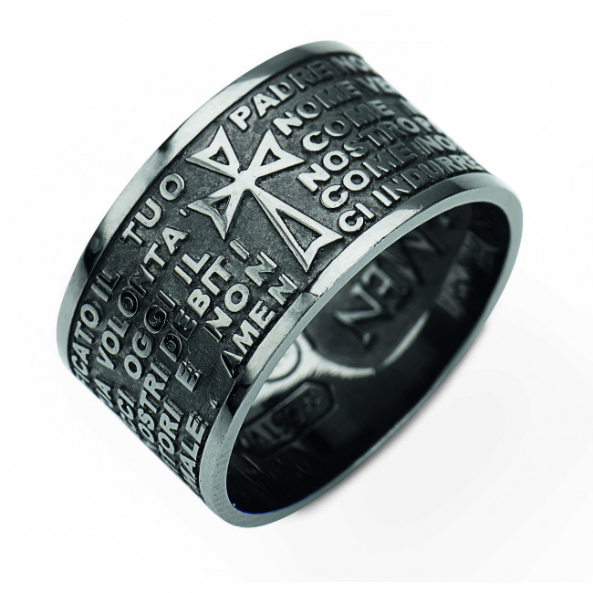 ANELLO ARGENTO PADRE NOSTRO AMEN PNN-22