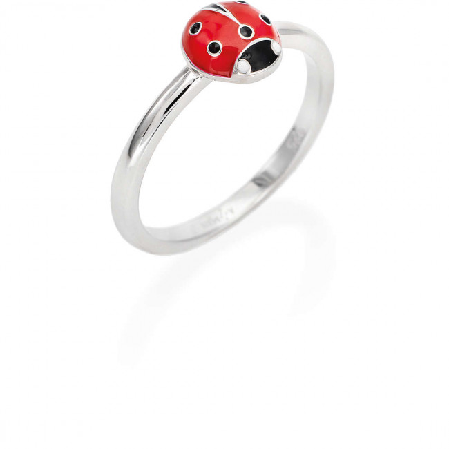 ANELLO ARGENTO COCCINELLA AMEN RLABSR