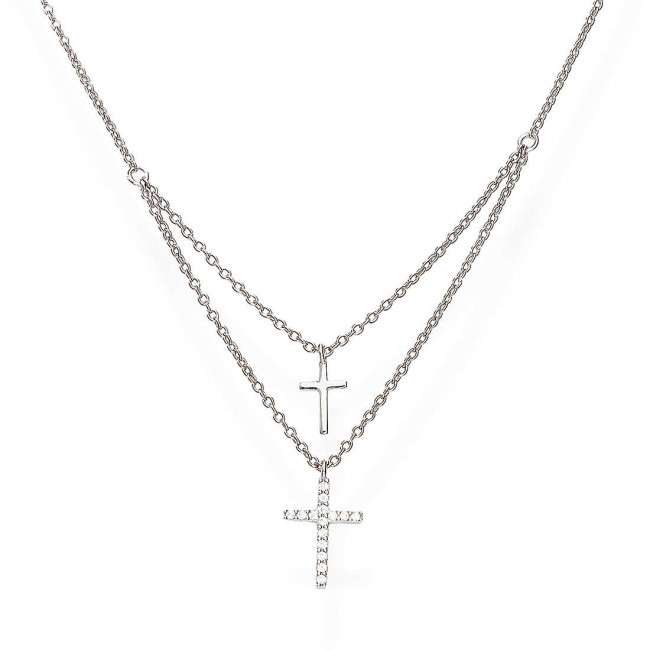 GIROCOLLO ARGENTO CROCI AMEN CL2CROSSBBZ