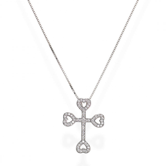 GIROCOLLO ARGENTO CROCI AMEN CLPCRHBZ