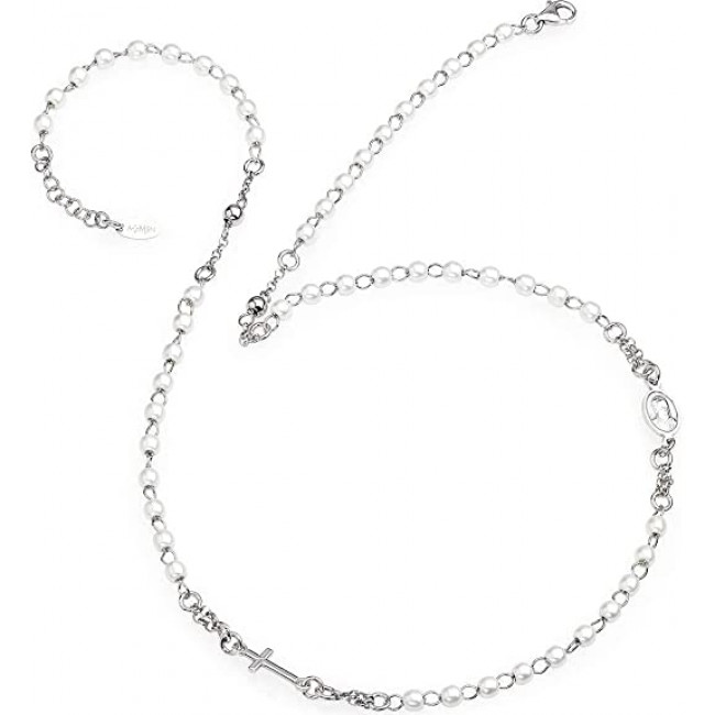 GIROCOLLO ARGENTO ROSARIO AMEN CROB25