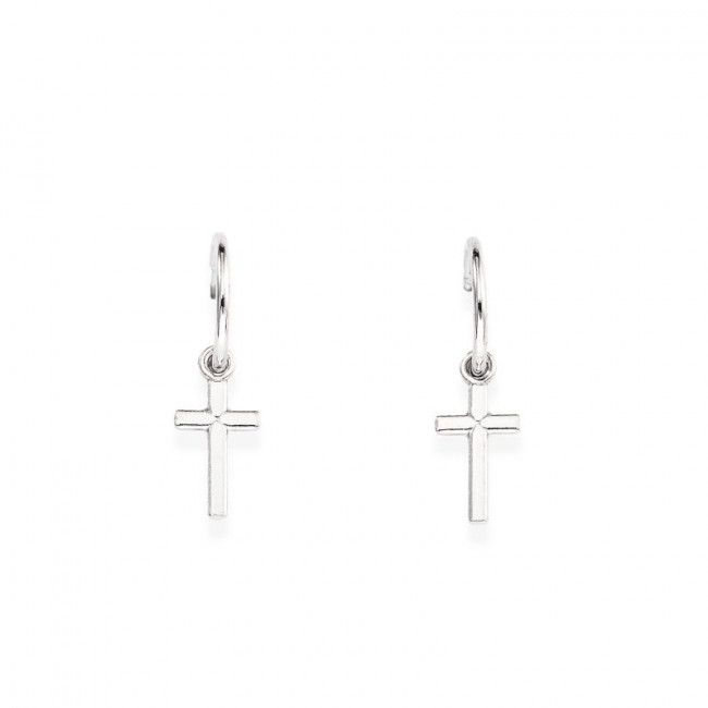 ORECCHINI ARGENTO CROCI AMEN ORCRB3