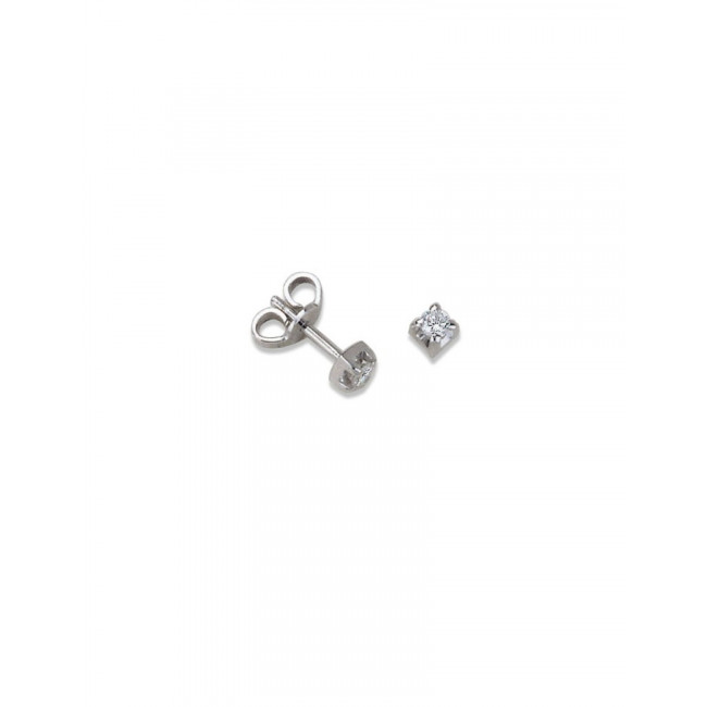 ORECCHINI GEMORO ORO 18kt E DIAMANTI OB034BIA
