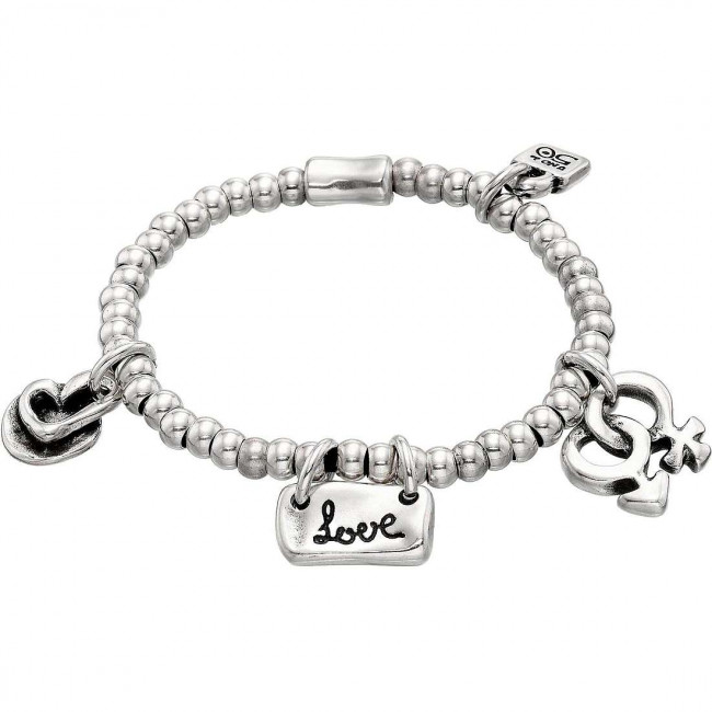 BRACCIALE UNODE50 AMOR ELASTICO PUL1288MTL0000M