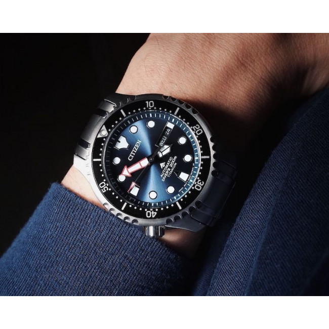 Citizen - CITIZEN AUTOMATICO SUPER TITANIO NY0100-50M | Arvimo Gioielli