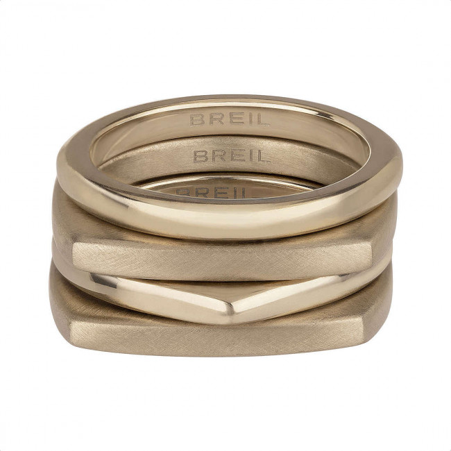 ANELLO BREIL NEW TETRA DORATO TJ3023