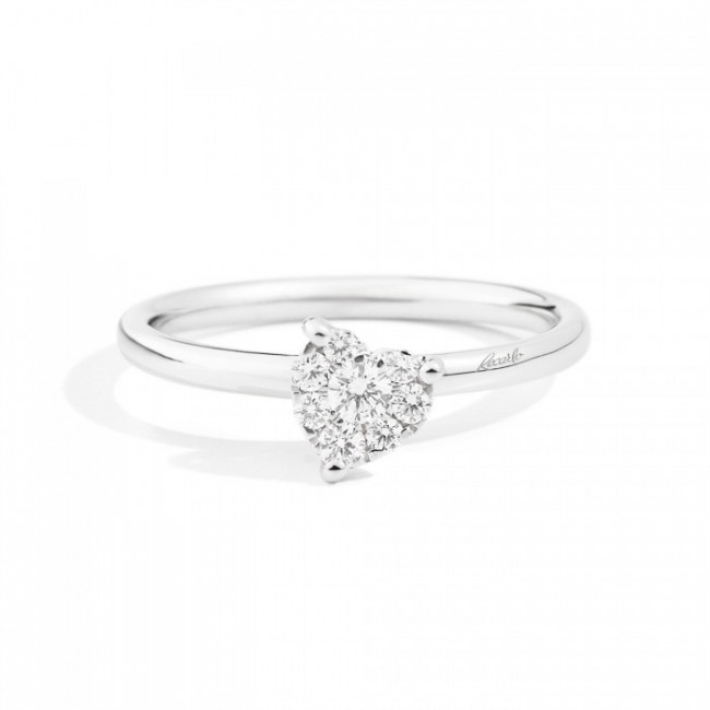 ANELLO RECARLO LOVELY IN ORO BIANCO E DIAMANTI R07CU991/020