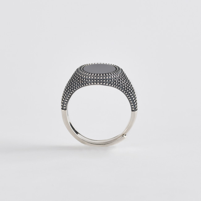 ANELLO UOMO MABINA 523224 ARGENTO  