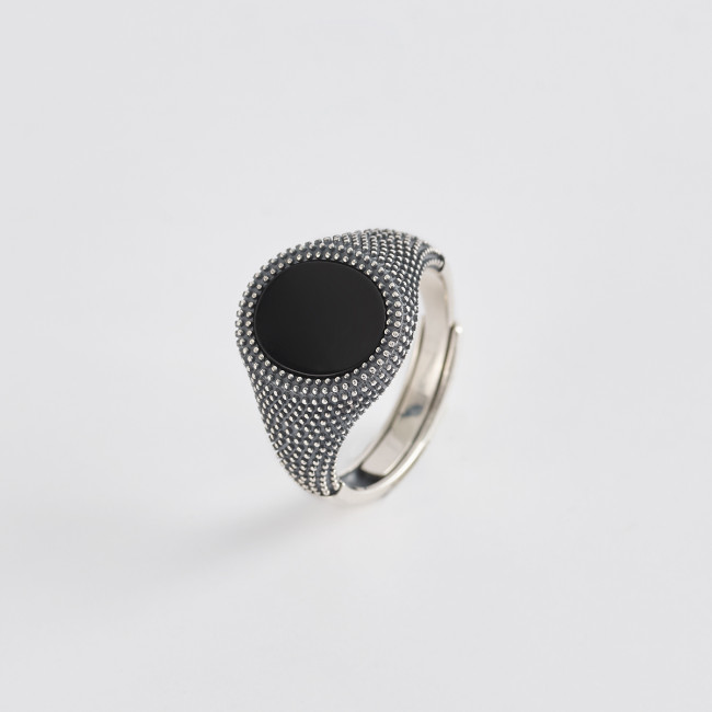 ANELLO UOMO MABINA 523224 ARGENTO  