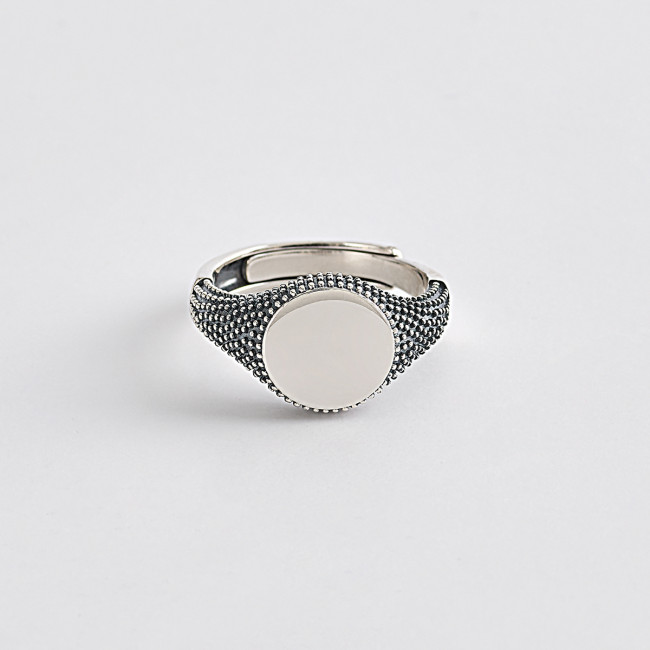 ANELLO UOMO MABINA 523222 ARGENTO  