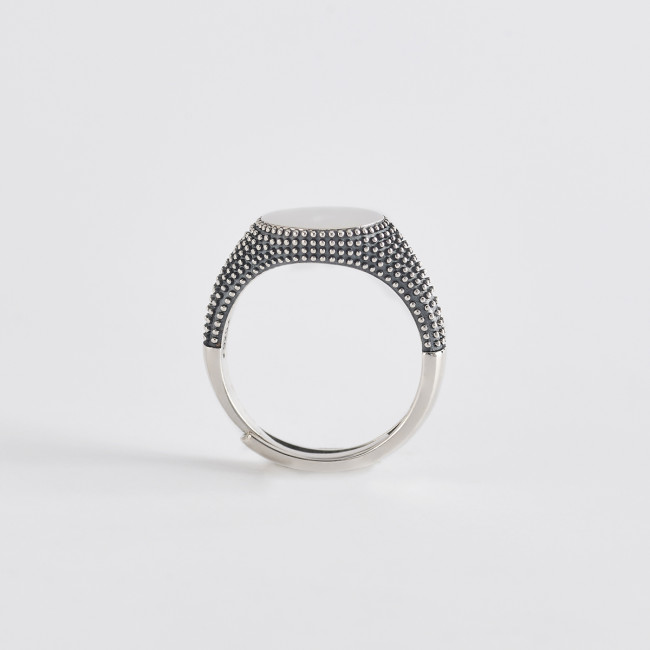 ANELLO UOMO MABINA 523222 ARGENTO  
