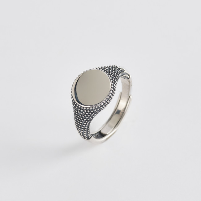 ANELLO UOMO MABINA 523222 ARGENTO  