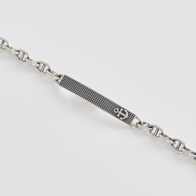 BRACCIALE UOMO MABINA 533536 ARGENTO