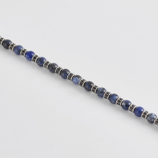 BRACCIALE UOMO MABINA 533525 ARGENTO 