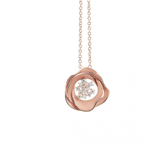PENDENTE ANNAMARIA CAMMILLI COLLEZIONE TRES JOLIE IN ORO ROSA CHAMPAGNE