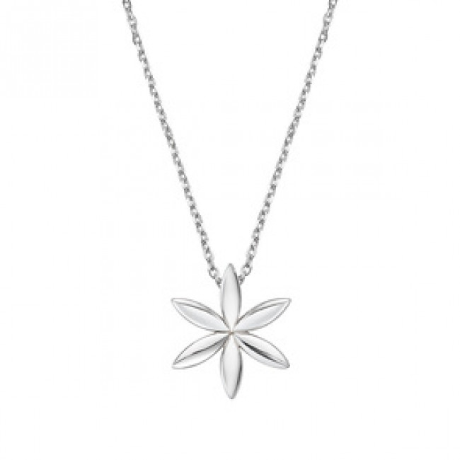 GIROCOLLO ARGENTO FIORE DELLA VITA  AMEN CLFLLIB3