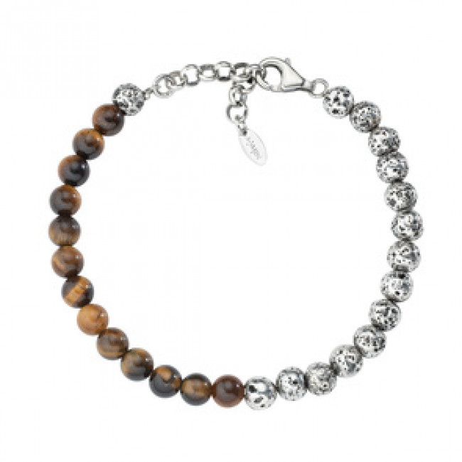 BRACCIALE ARGENTO HIPSTER  AMEN BRU2PMBM6