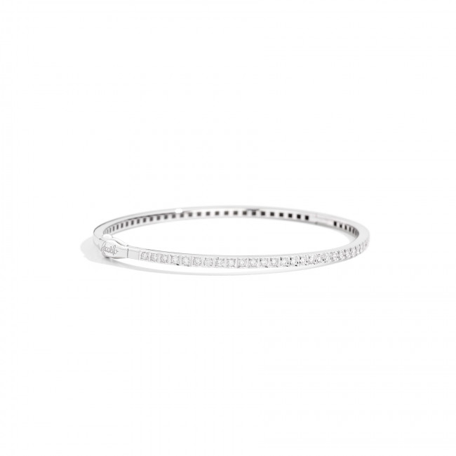 BRACCIALE RIGIDO CON DIAMANTI TAGLIO BRILLANTE RECARLO FACECUBE B39RI001/033