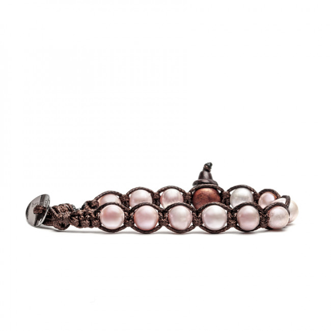 BRACCIALE TAMASHII PERLA VIOLA BHS900-194