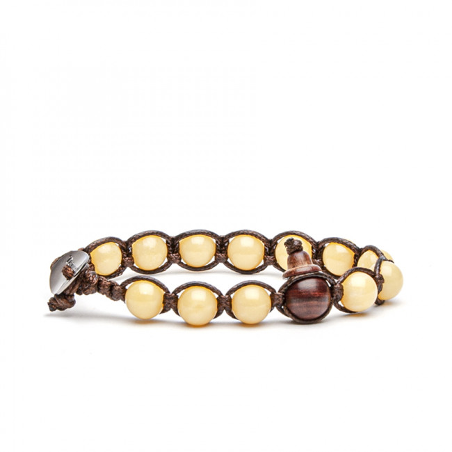 BRACCIALE TAMASHII GOLD RUTILATED BHS900-251