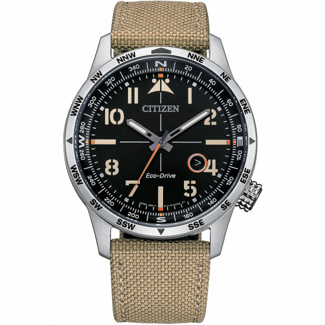 OROLOGIO SOLO TEMPO UOMO CITIZEN AVIATOR BM7550-10E