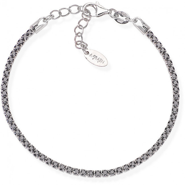 BRACCIALE ARGENTO TENNIS AMEN BTBN16 