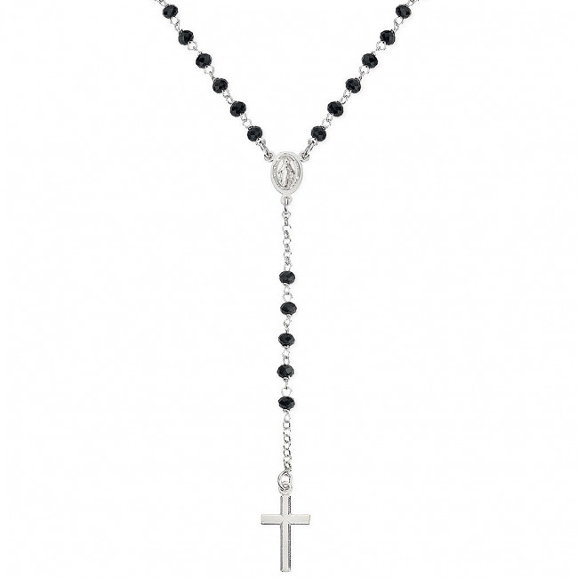 GIROCOLLO ARGENTO ROSARI AMEN CROBN4