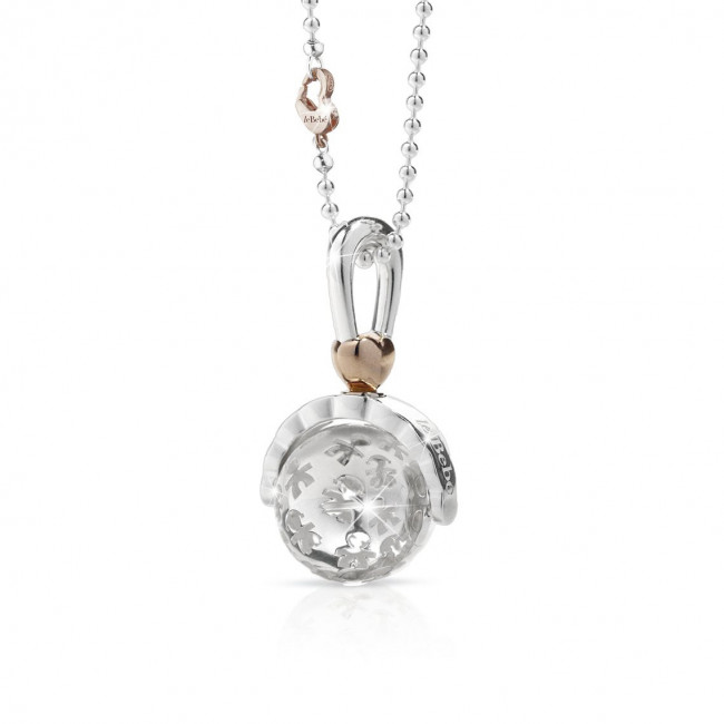 SUONAMORE LE BEBE' SONAGLIO ARGENTO CON CATENA SNM006