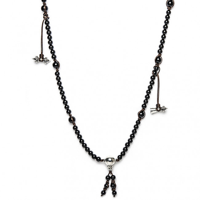COLLANA TAMASHII MUDRA ONICE NERO NHS1500-01