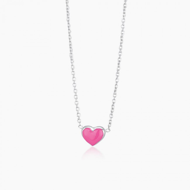 GIROCOLLO MABINA JUNIOR ARGENTO PINK-LOVE 553042
