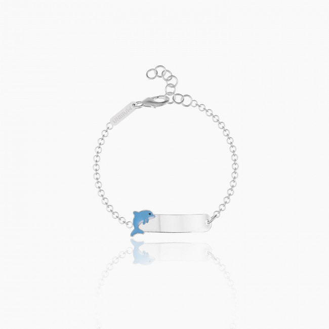 BRACCIALE MABINA JUNIOR ARGENTO DOLPHIN-TAG 533386