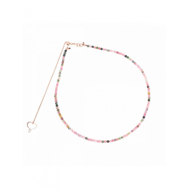 GIROCOLLO MAMAN ET SOPHIE ARGENTO 925 TORMALINA MULTICOLOR GHISF2TM
