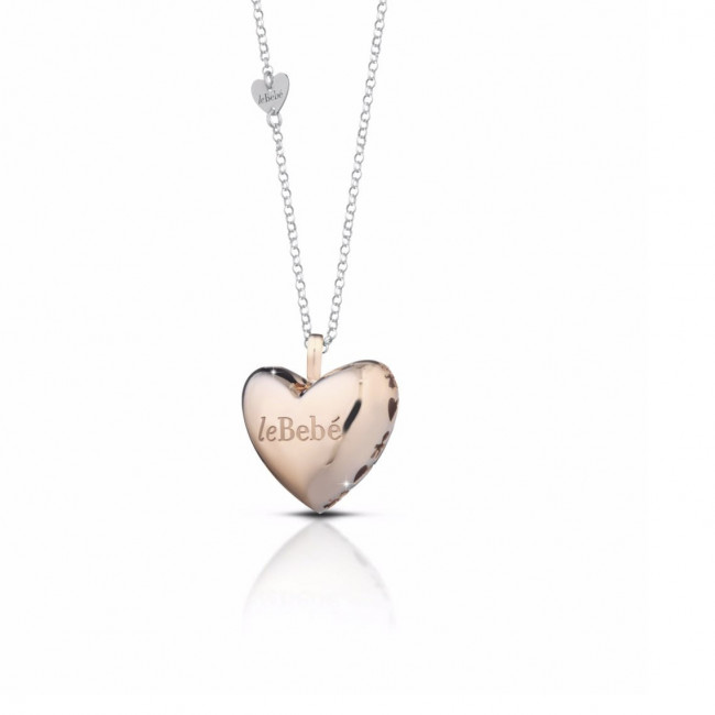 SUONAMORE LE BEBE'  I CUORI ARGENTO PLACCATO ORO ROSA SNM014