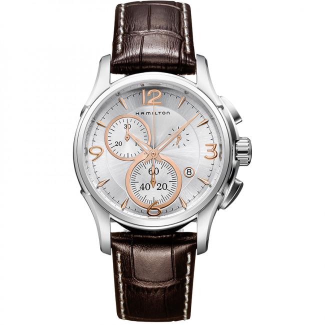 orologio hamilton jazzmaster cinturino pelle movimento crono