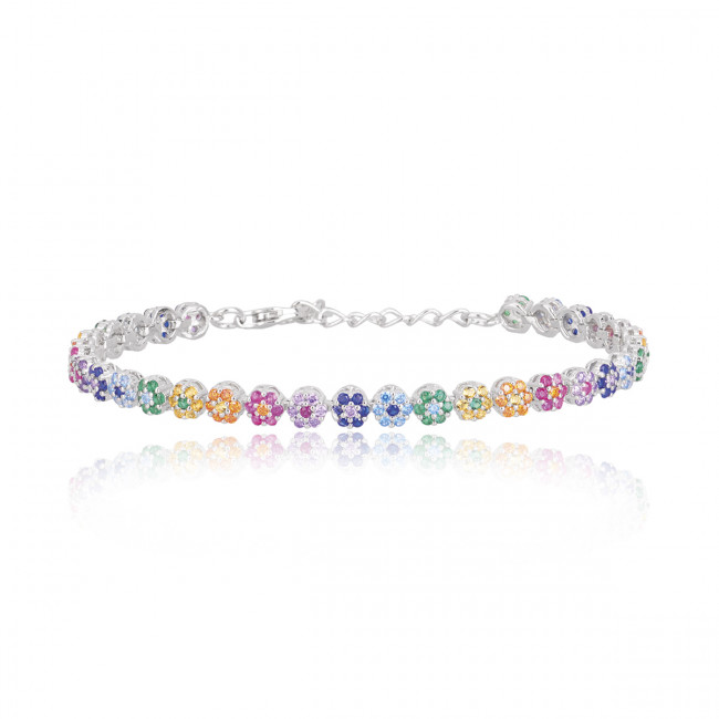 BRACCIALE MABINA FIOR FIORE ARGENTO 533330