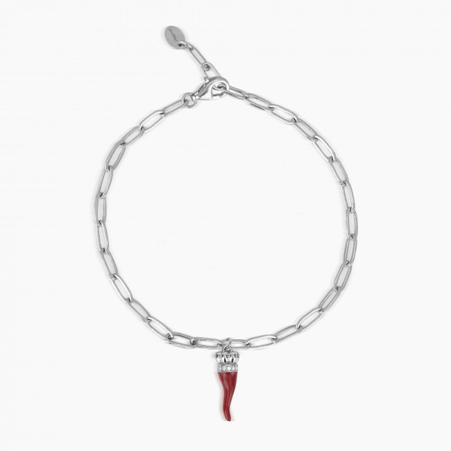 BRACCIALE MABINA OVER THE LUCK  ARGENTO 533442