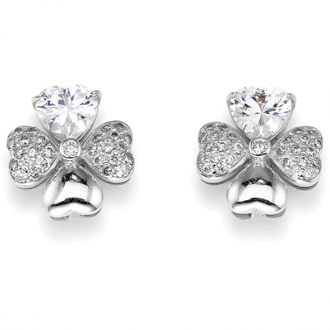 ORECCHINI ARGENTO QUADRICUORE AMEN EQUBB