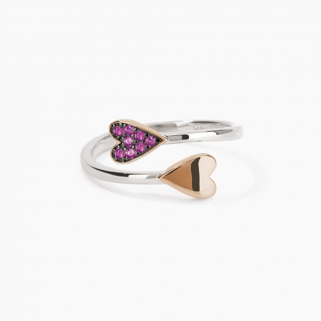 ANELLO MABINA CUORI CAPRICCIOSI ARGENTO 523131