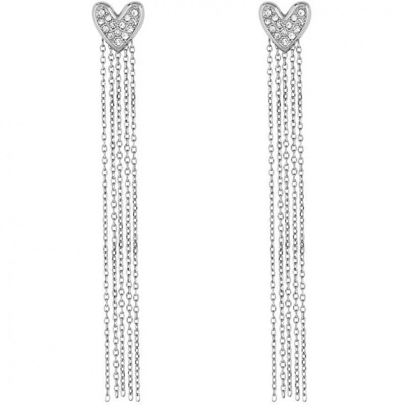 Orecchini Gufo In Acciaio Inox Smaltato - Foto 6