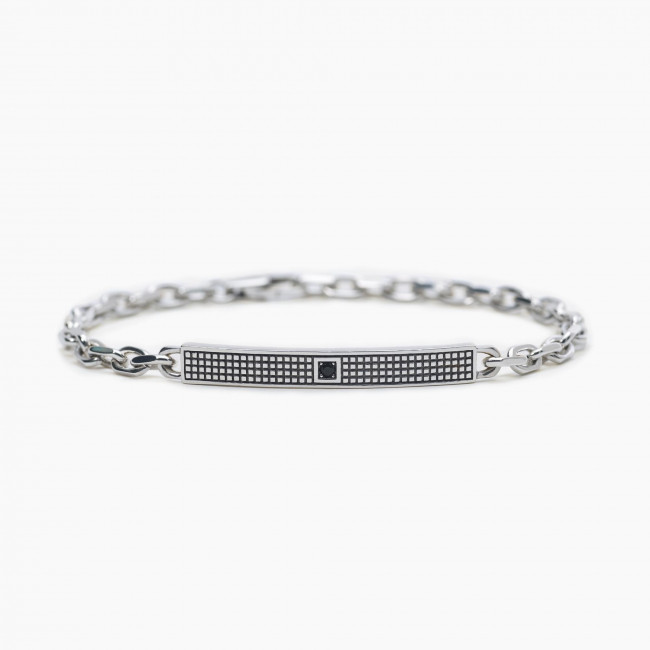 BRACCIALE UOMO MABINA BENIAMINO ARGENTO 533575