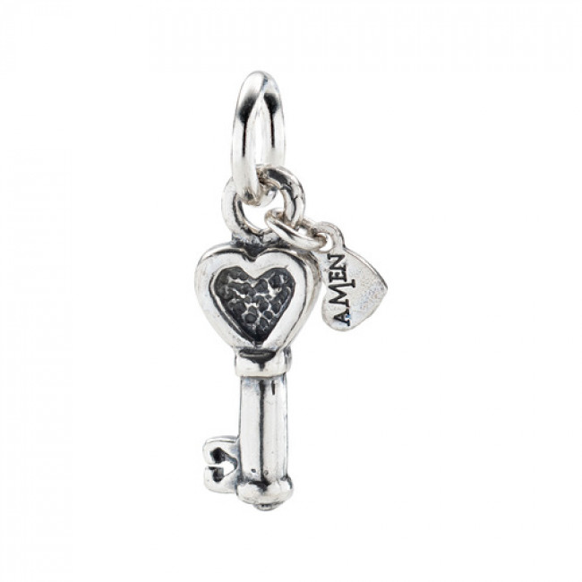 CHARM AMEN ARGENTO CHIAVE DELL'AMORE CH-AM06