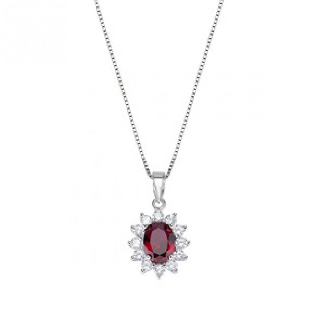 GIROCOLLO ARGENTO LADY  AMEN  CLLDGBBR