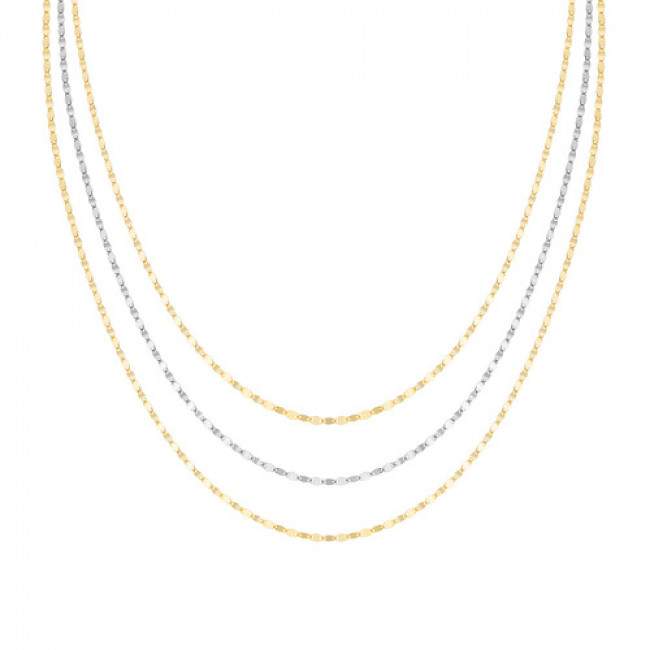 GIROCOLLO ARGENTO ELEGANCE  AMEN  CLMFSP3BG
