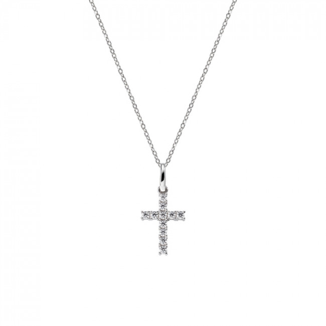 GIROCOLLO ARGENTO CROCI AMEN  CRBB03