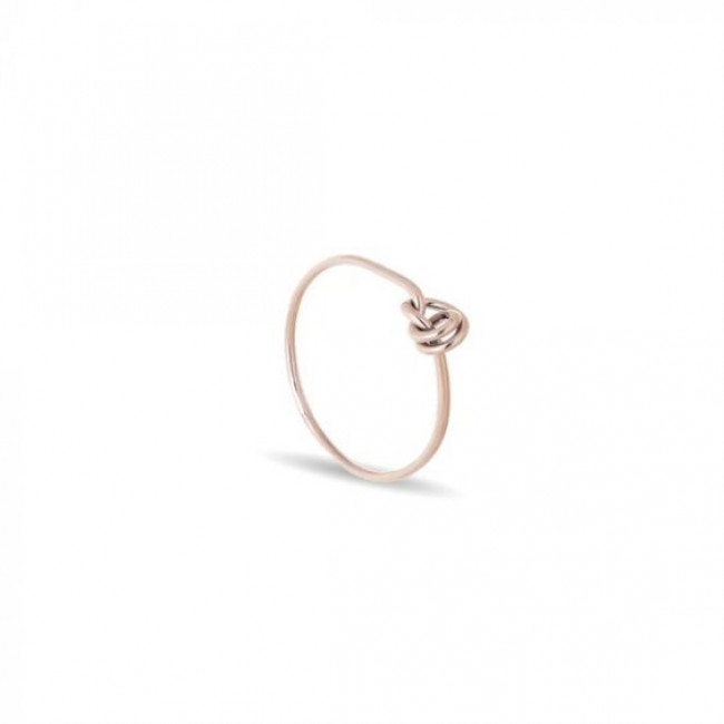 ANELLO ORO 9KT NODO D'AMORE CUPIDO AN251G/R