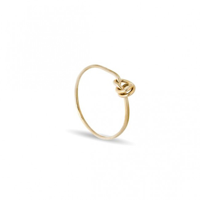 ANELLO ORO 9KT NODO D'AMORE CUPIDO AN251G/R